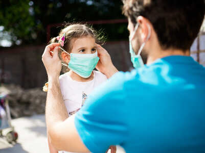 Is it safe for kids to be around vacc. people?