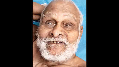 Telangana: 110-year-old beats Covid in Gandhi Hospital, back on his feet