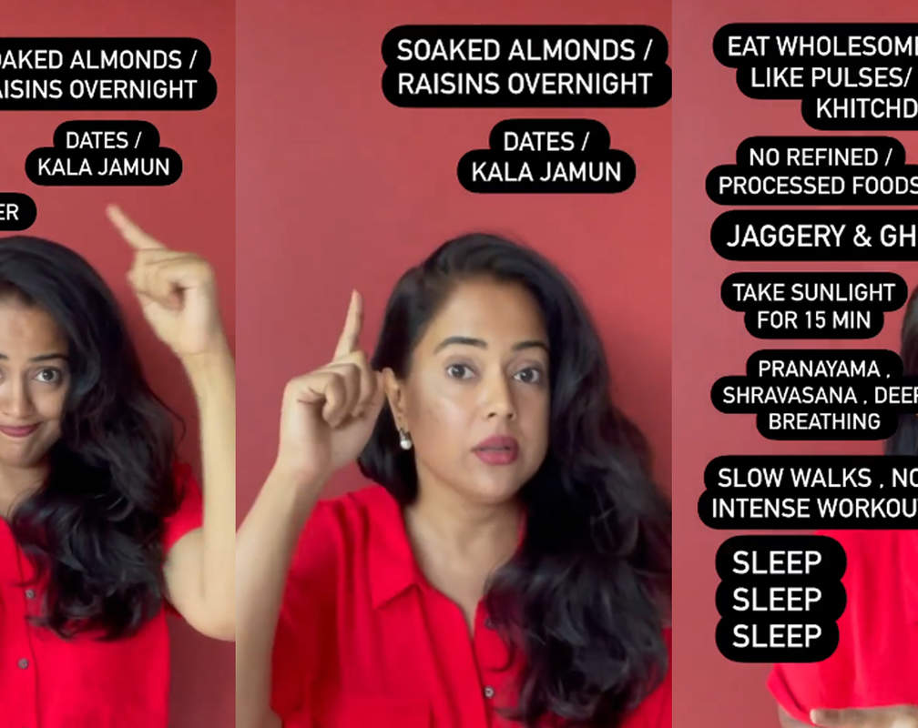 
Watch: Sameera Reddy shares health tips to deal with post COVID-19 weakness
