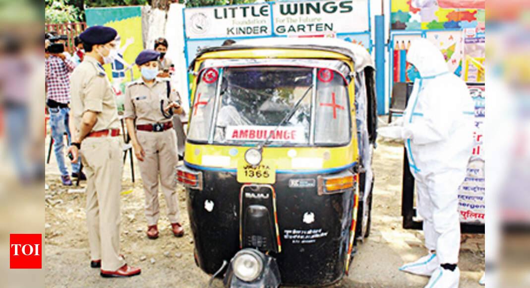 Autoambulance with oxygen support launched by police in Dehradun