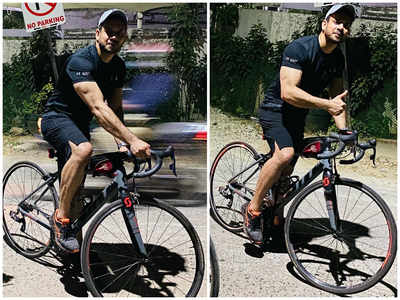 Bharath takes up cycling for fitness during lockdown