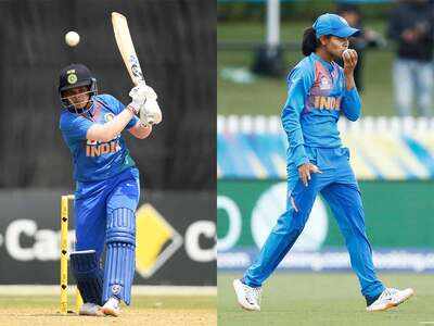 Shafali Verma and Radha Yadav. (Getty Images)