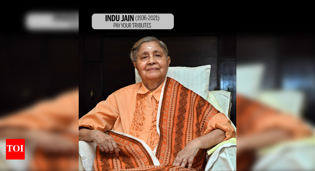 Pay your tributes to Indu Jain - Times of India