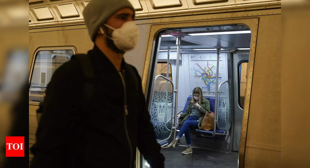 Covid: US will not immediately lift mask rules in air, public transit