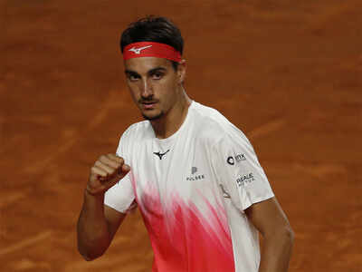 Lorenzo Sonego ousts fourth-seed Dominic Thiem in Rome