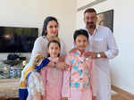 Inside pictures from Sanjay Dutt's Eid celebration with Maanayata and kids