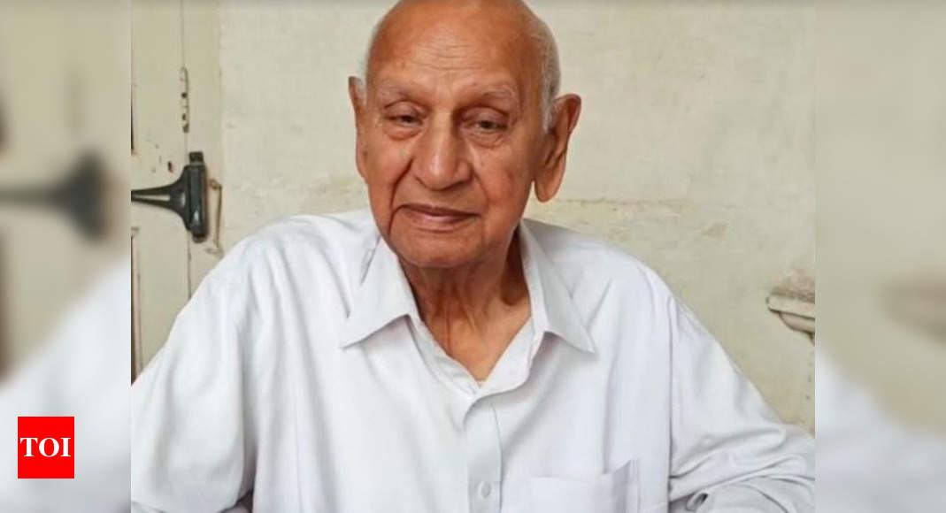 100-year-old former union minister Raghunandan Lal Bhatia succumbs to ...