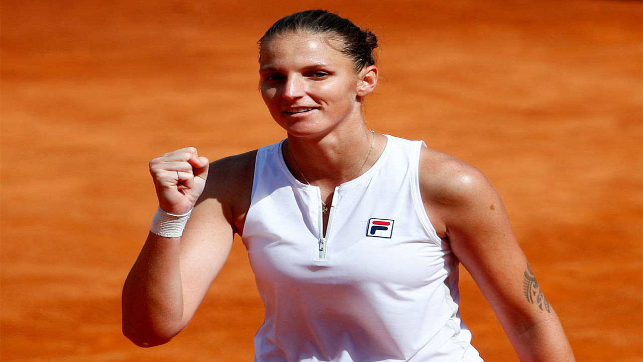 Karolina Pliskova into third straight Rome final Tennis News