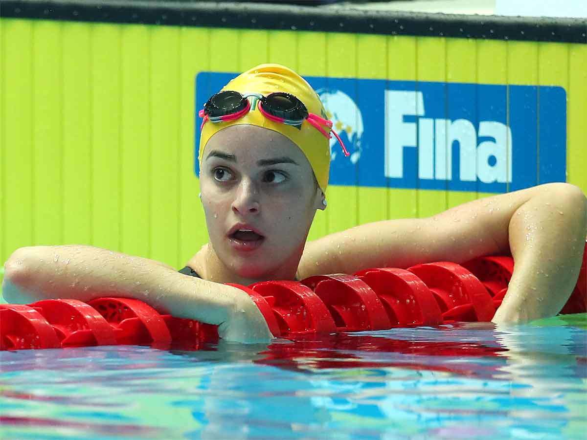 Kaylee Mckeown Narrowly Misses 50m Backstroke World Record More Sports News Times Of India