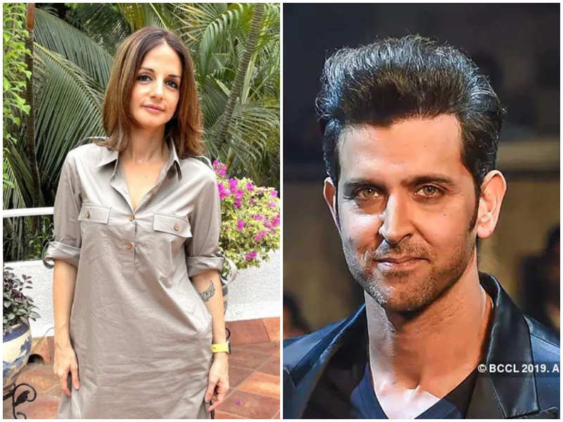 Hrithik Roshan Compliments Ex Wife Sussanne Khan Hindi Movie News Times Of India