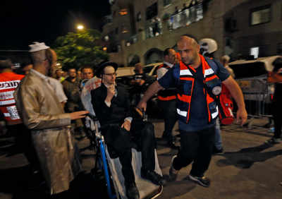 Two dead, dozens hurt in Israeli synagogue accident: Ambulance service