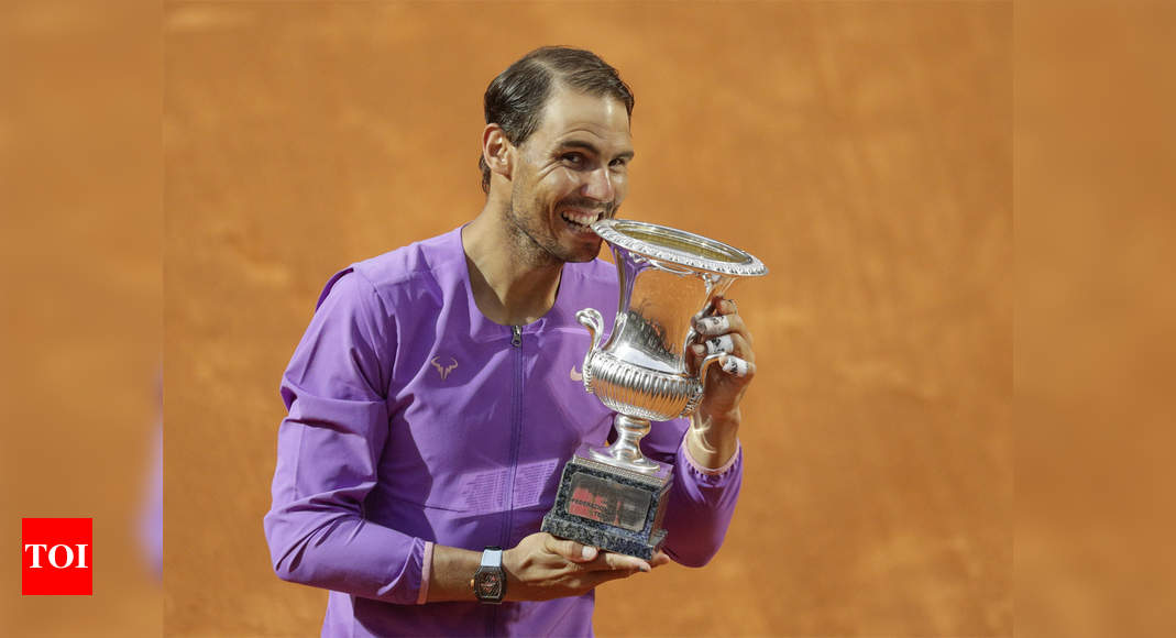 Rafael Nadal beats Novak Djokovic to win 10th Italian Open title and