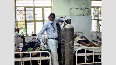 Ahmedabad hospitals stock oxygen, medicines for three days
