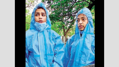 2 girls give Covid victims a dignified farewell in Bengaluru