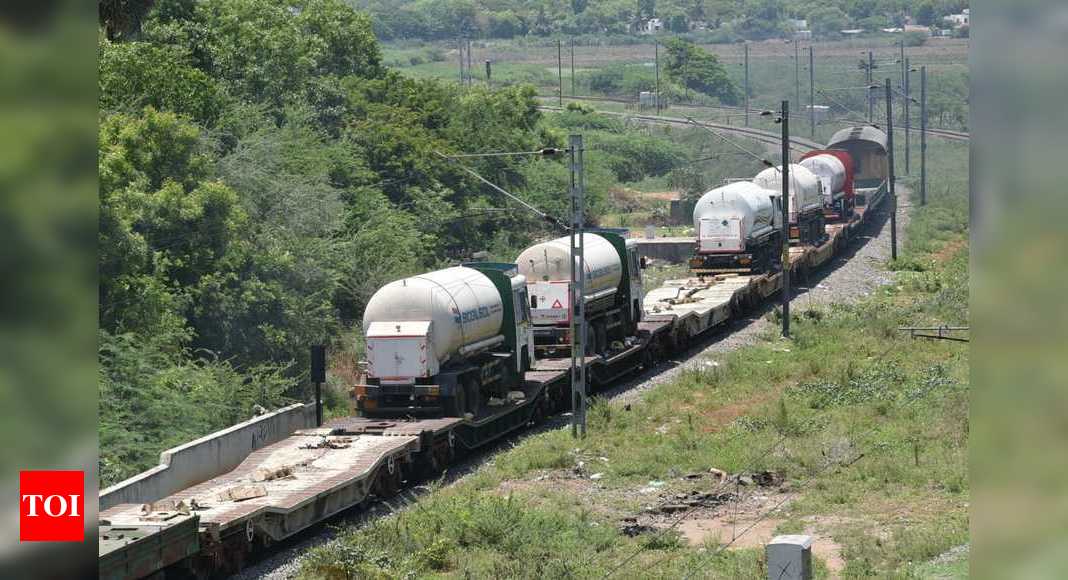 5 trains bring 310.22 tonne of liquid oxygen to TN