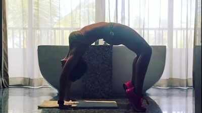 Mandira Bedi shares workout video, asks all to 'Increase oxygen levels, lower the stress levels'