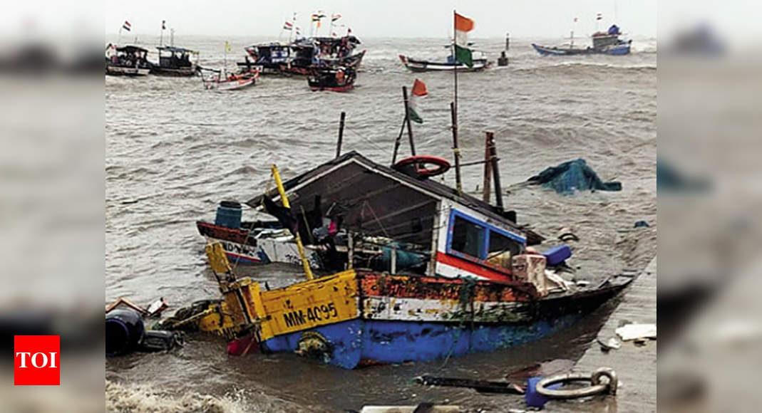 Indian Navy warships in rescue op for barge