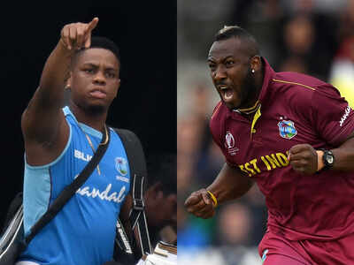 Shimron Hetmyer and Andre Russell