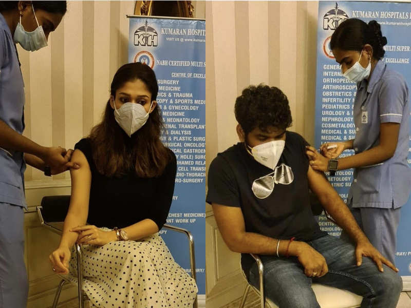Nayanthara and Vignesh Shivan get their COVID-19 vaccination | Tamil Movie  News - Times of India