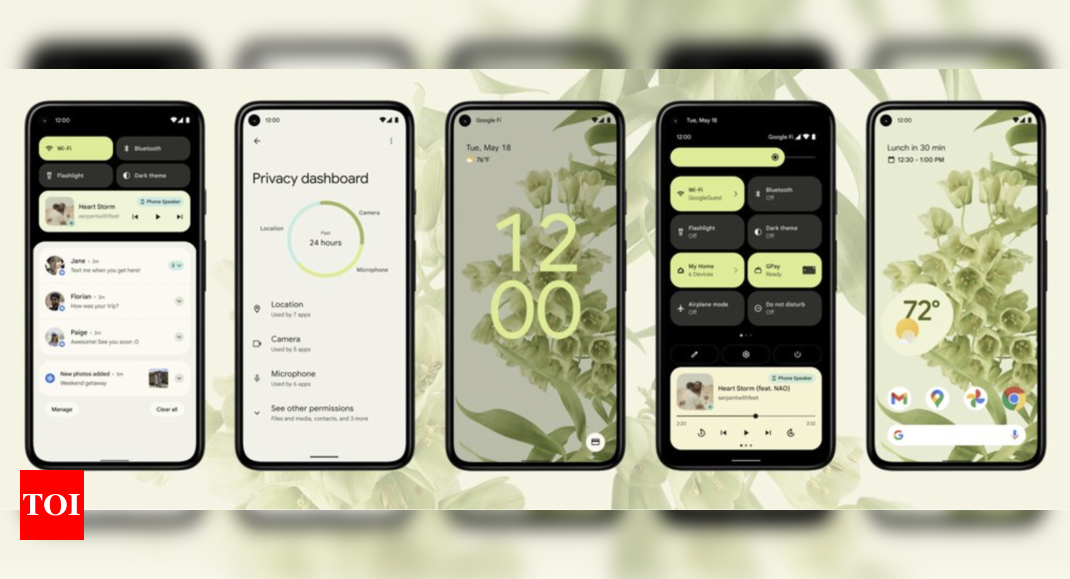 Android 12 unveiled: New features, design and more