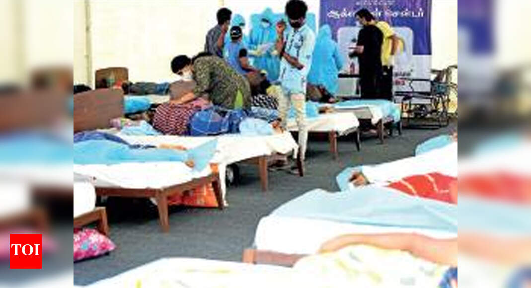 Tamil Nadu Attendants of patients risk all in Covid wards Chennai