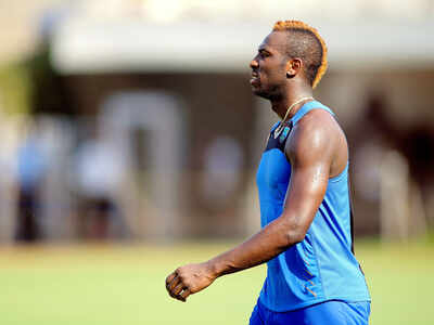 All-rounder Andre Russell Russell has not played international cricket since March 2020 (TOI Photo)