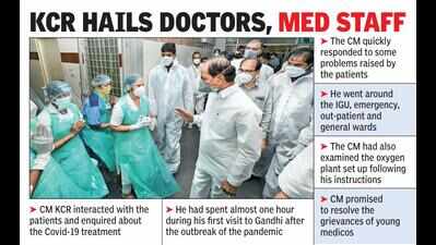 CM visits Gandhi, interacts with patients