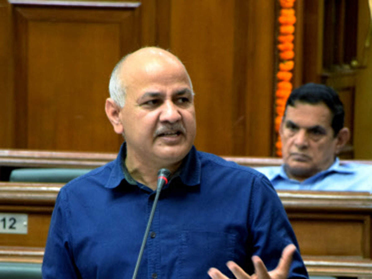 Manish Sisodia Delhi Cm Arvind Kejriwal Concerned About Kids Centre Diplomatic Image Delhi News Times Of India