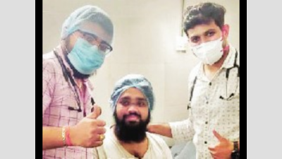 Gujarat: Four strong-willed youths beat Covid despite severe infection in lungs