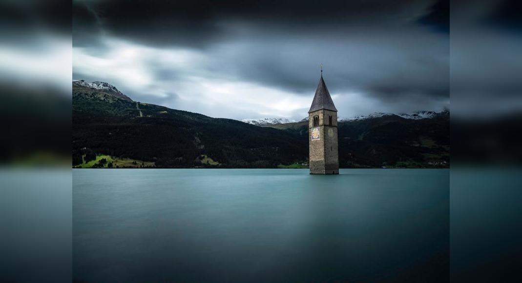 Lost Italian Village: An Italian village that was once under water has now reappeared dramatically