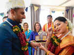 Lovely pictures from Marathi actress Sonalee Kulkarni’s intimate wedding ceremony