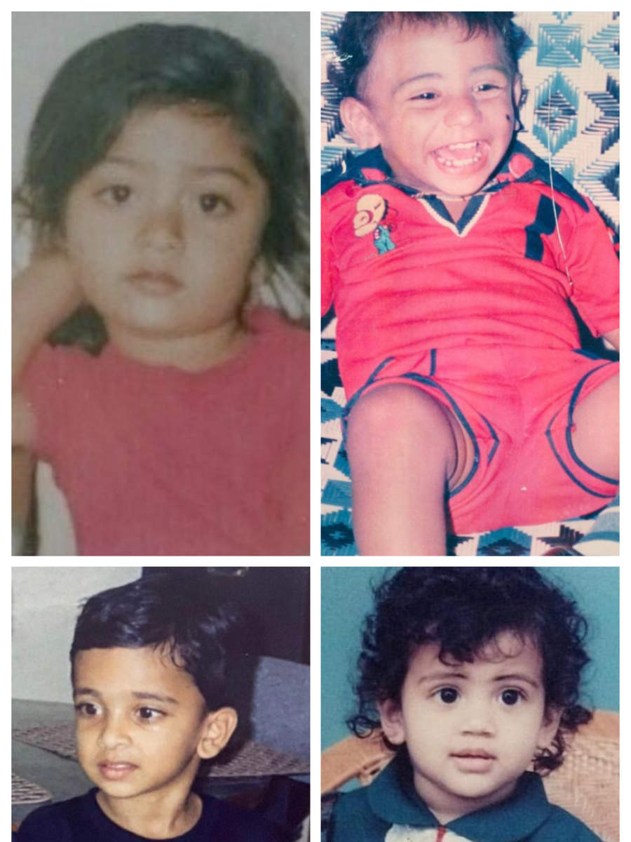 Childhood pictures of south stars