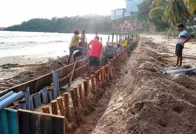 Concretising Vainguinim beach wall is illegal, nod only for repair: Coastal body