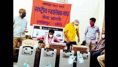 RSS arranges oxygen concentrators for all at its district offices