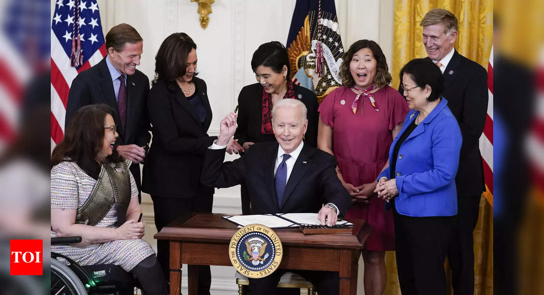 Biden signs Covid hate crimes bill into law