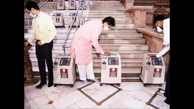 US-based NRI from Hanumangarh donates 335 oxygen concentrators in home disrict