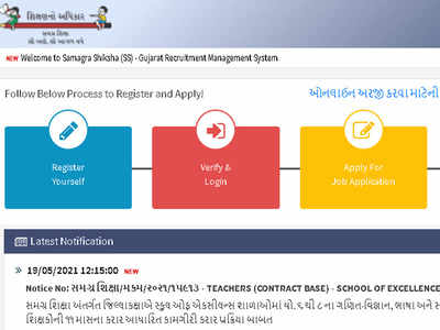 Gujarat SSA Recruitment 2021: Apply online for 252 teacher posts at ssarms.gipl.in