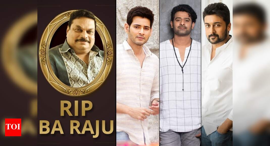 Prabhas, Suriya, NTR to Mahesh Babu, South superstars pay tribute to BA ...