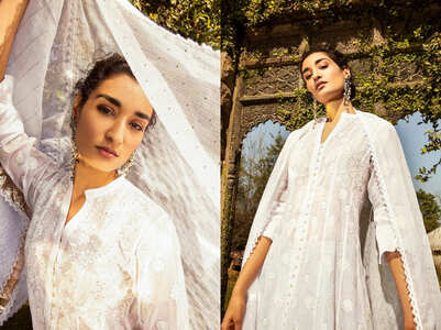 5 ways to style a chikankari kurti