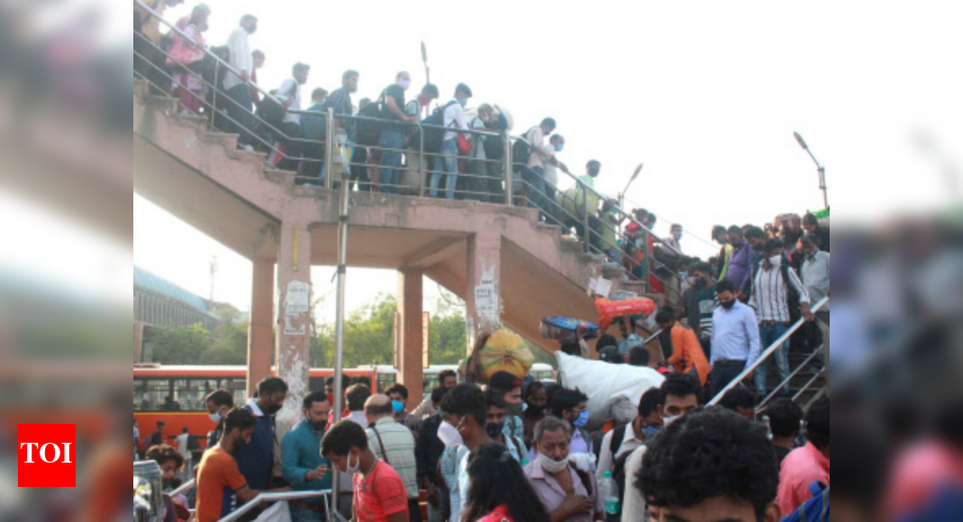 Over eight lakh migrant workers left Delhi in first four weeks of ...
