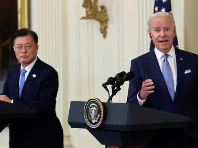 Joe Biden, South Korea's Moon Jae-in 'deeply concerned' about North Korea