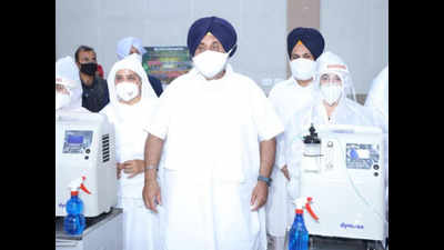 SGPC sets up 6th Covid centre in Punjab equipped with oxygen concentrators