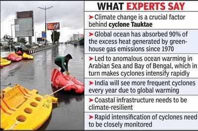 Tauktae result of climate change, expect more cyclones in coming years: Experts