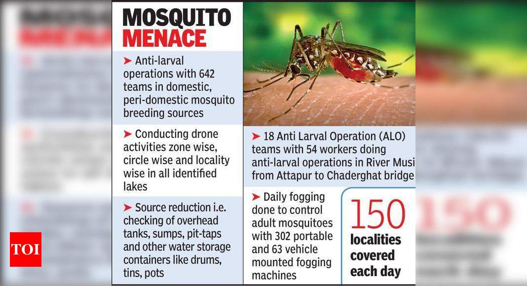 Vector-borne diseases seeing a dip in GHMC limits: Officials