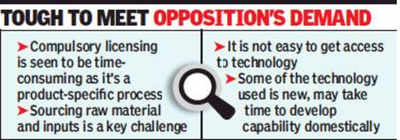 Government gears up for WTO patent battle