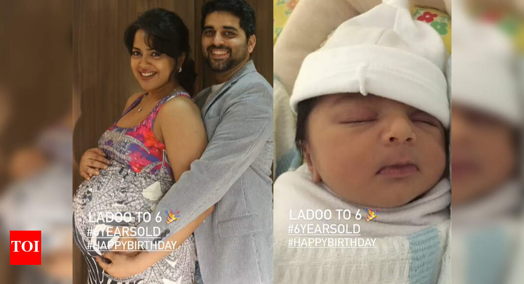 Sameera Reddy shares unseen moments of son Hans on his birthday – watch
