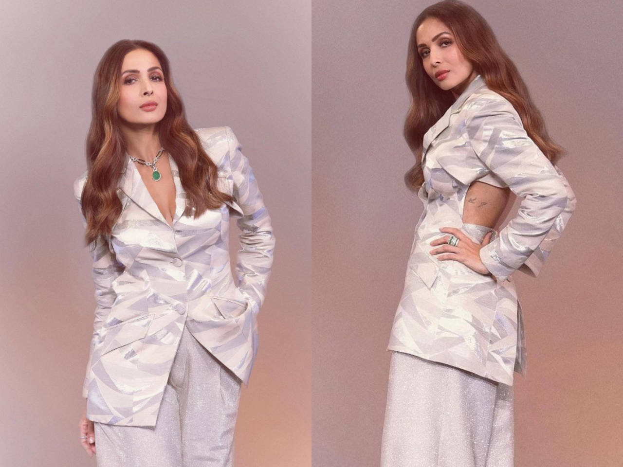 Love athleisure? Malaika Arora's silver Gucci track pants are just want you  need for parties