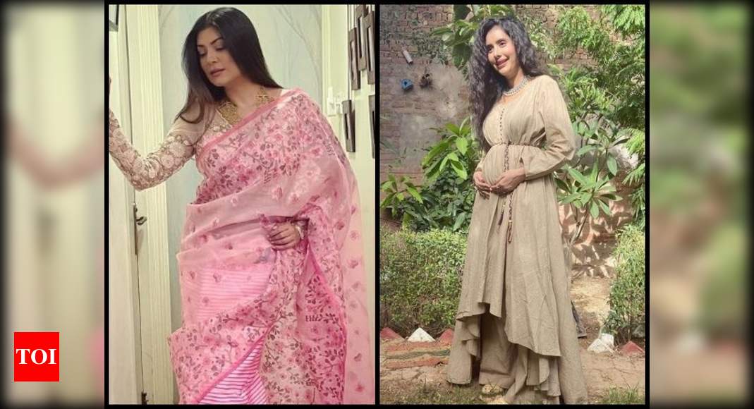Bua To Be Sushmita Sen Shares A Beautiful Picture Of Pregnant Sister In Law Charu Asopa Says 