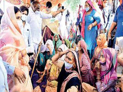 JMC-Heritage mayor Munesh Gurjar in Vidhyadhar Nagar on Monday