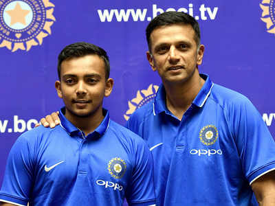 Dravid Sir Never Asked Me To Curb My Natural Game Prithvi Shaw Cricket News Times Of India